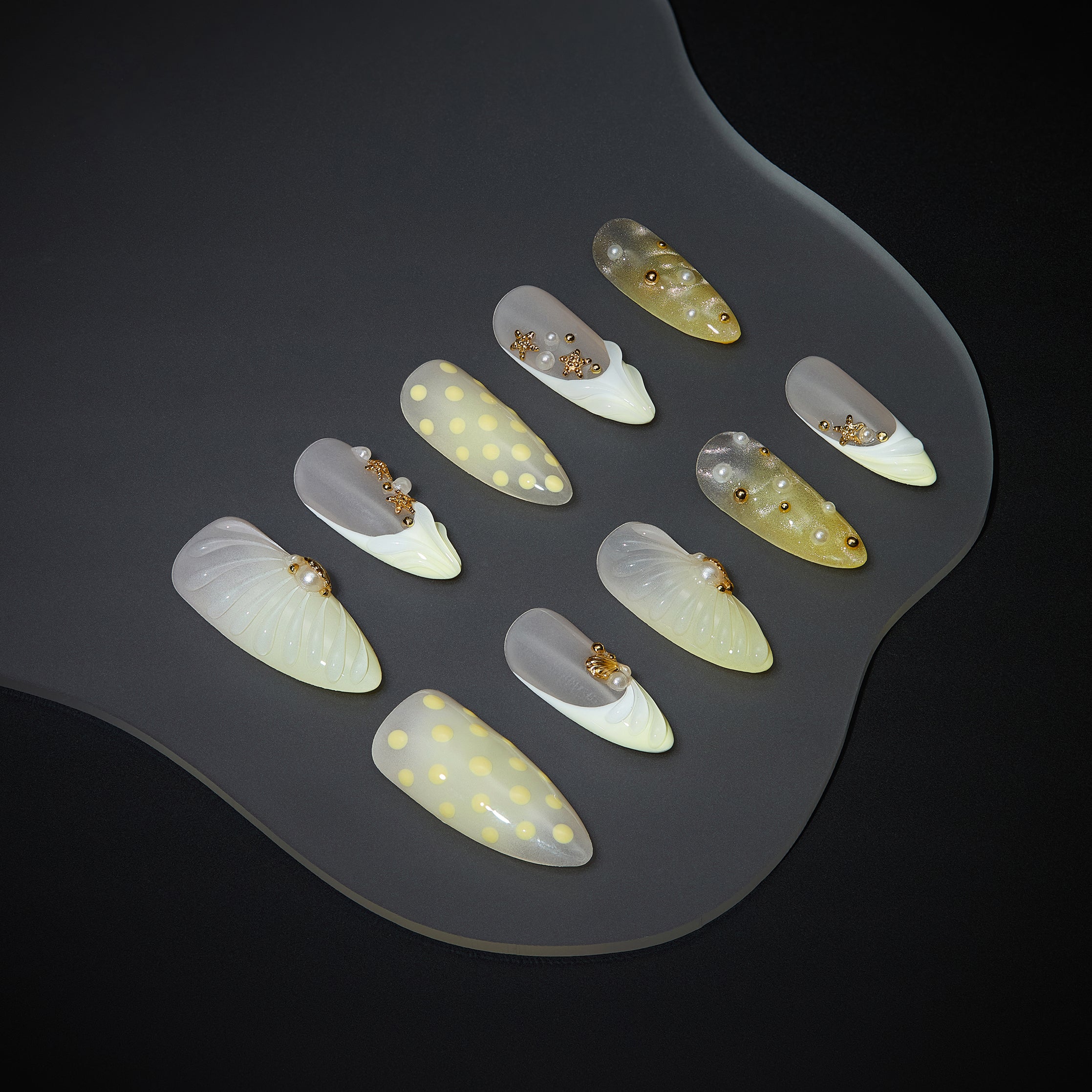 Cream Yellow Sweet Shell