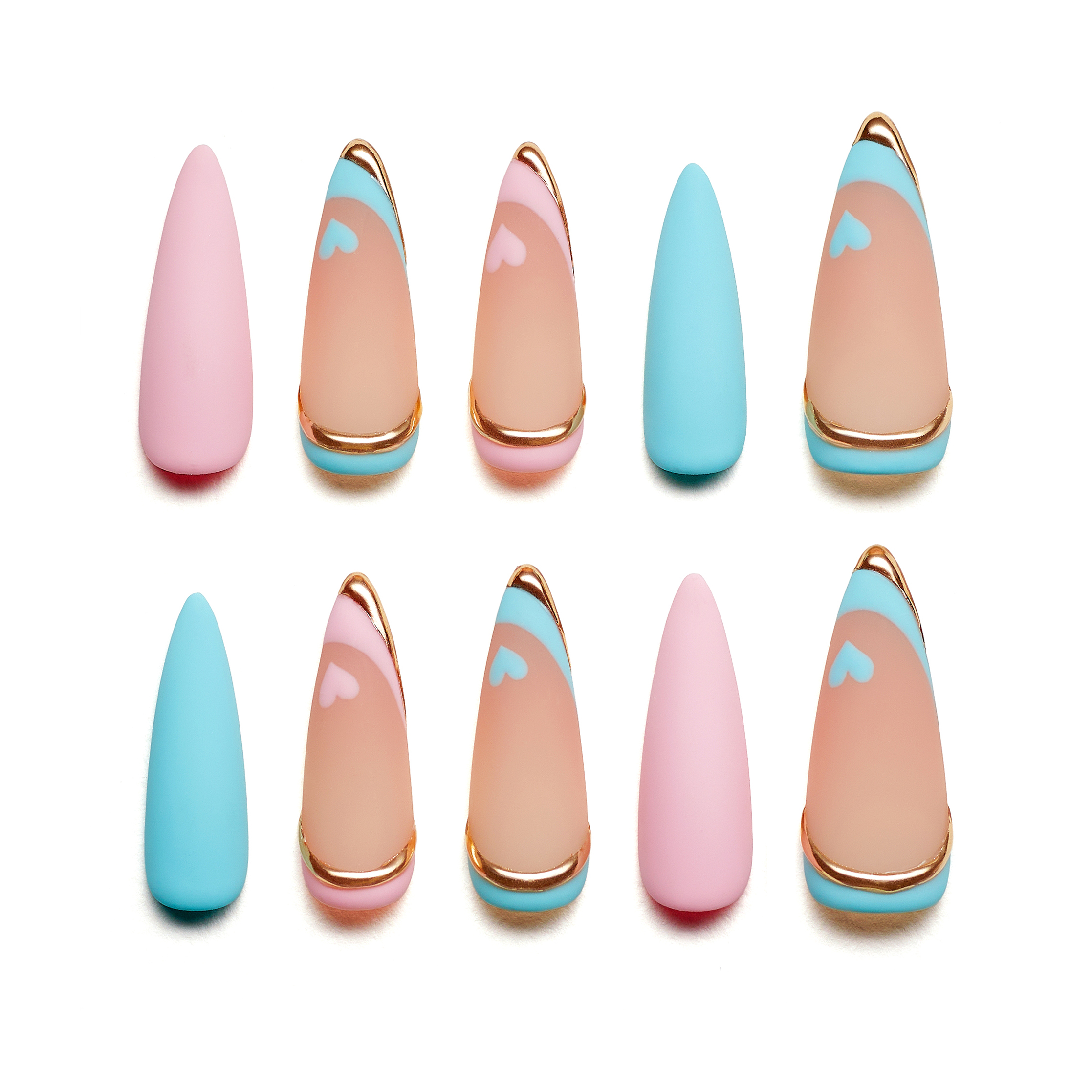 Bezaubernde Zweifarbigkeit