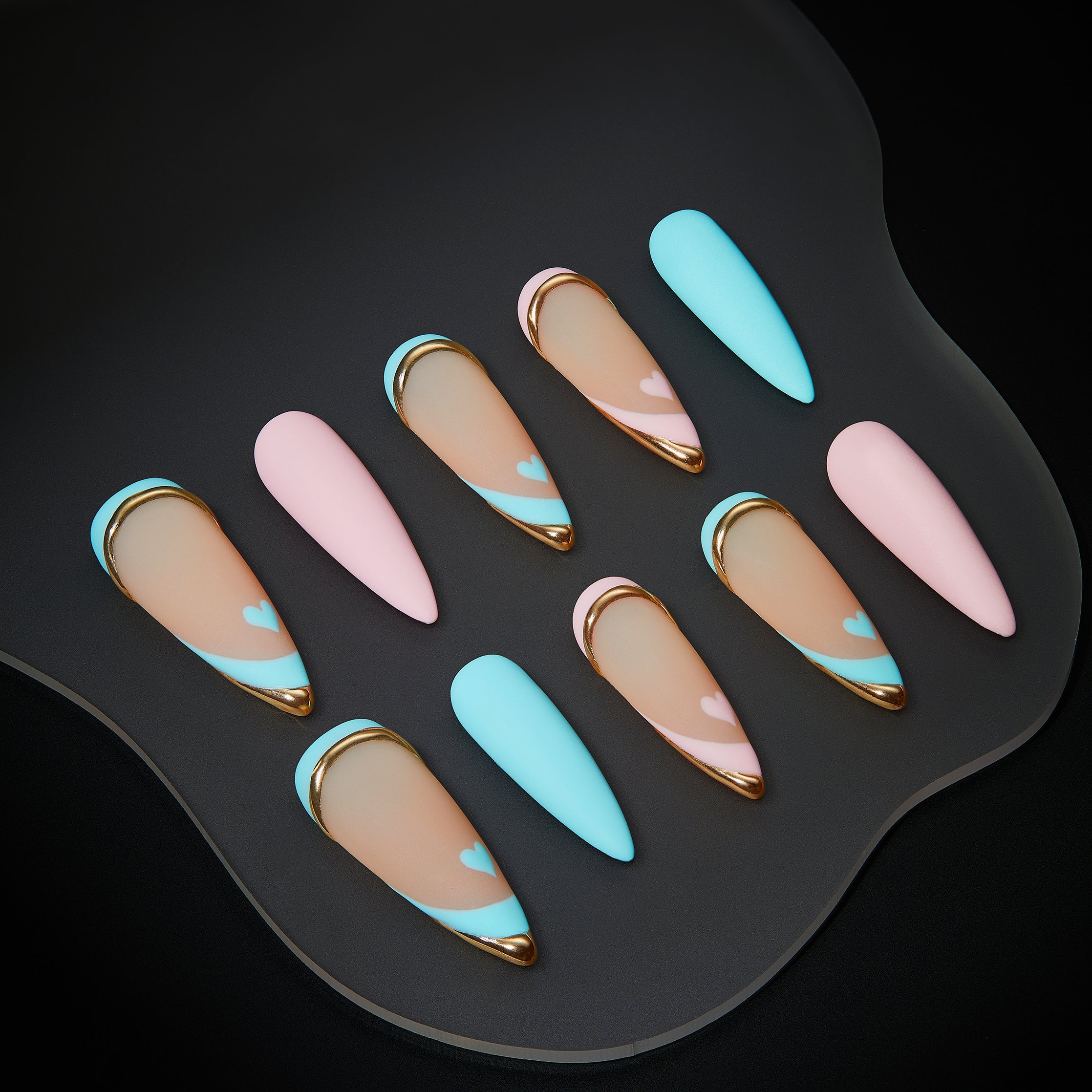 Bezaubernde Zweifarbigkeit