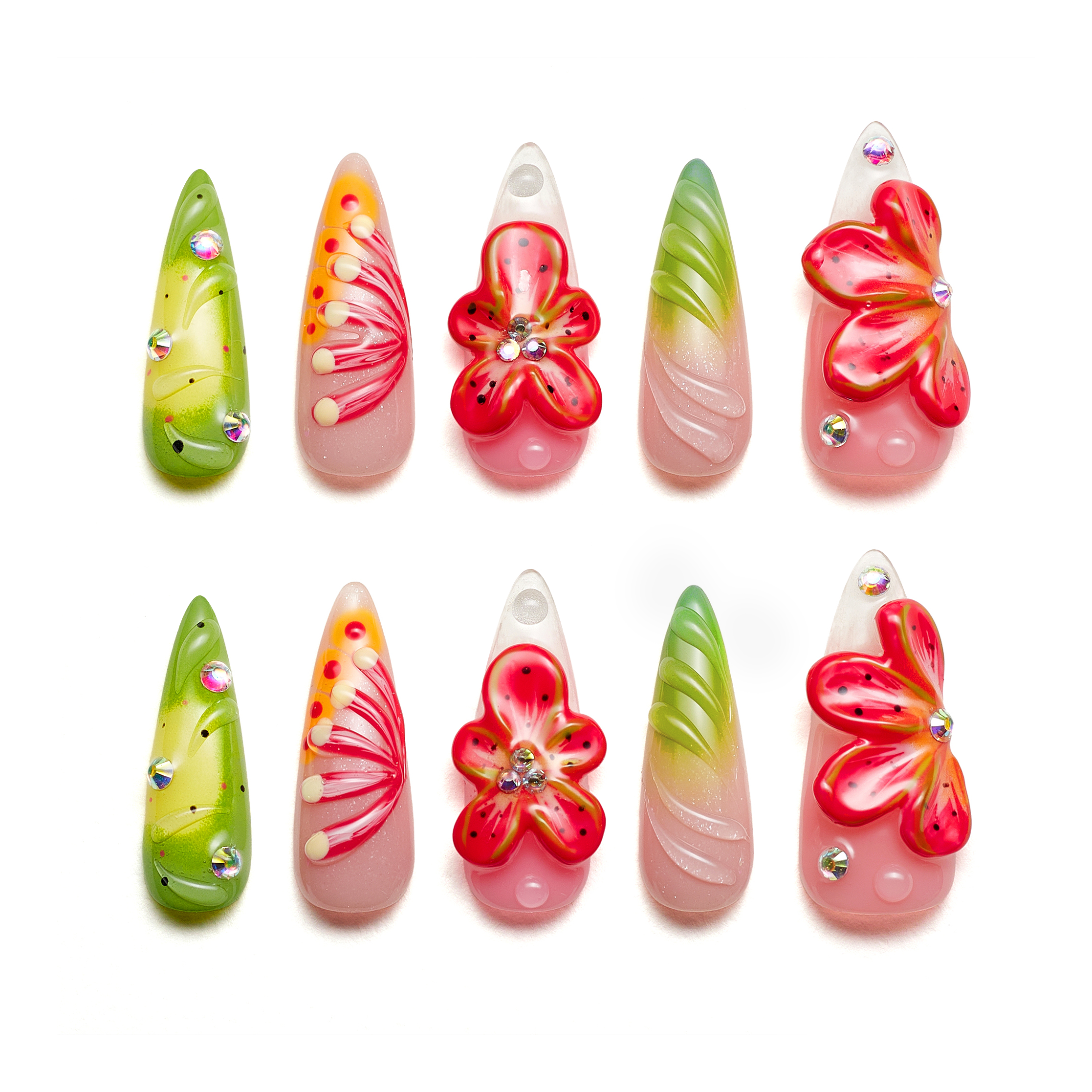 Vibrant Floral Ballet