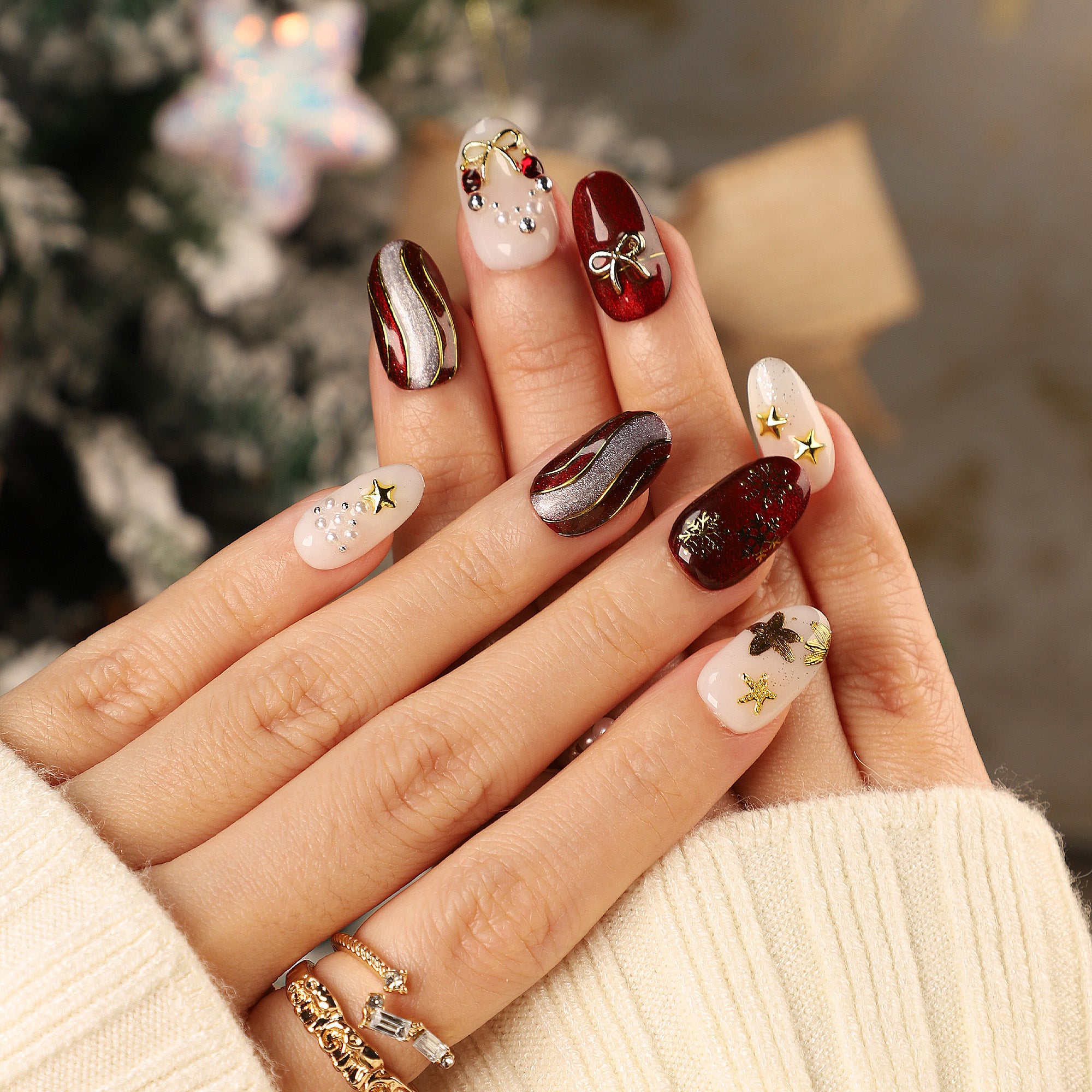 Crimson Star Sparkle