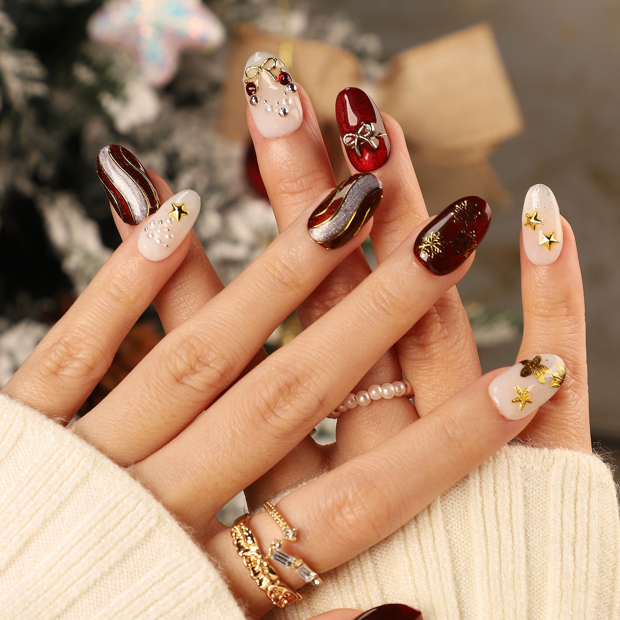 Crimson Star Sparkle