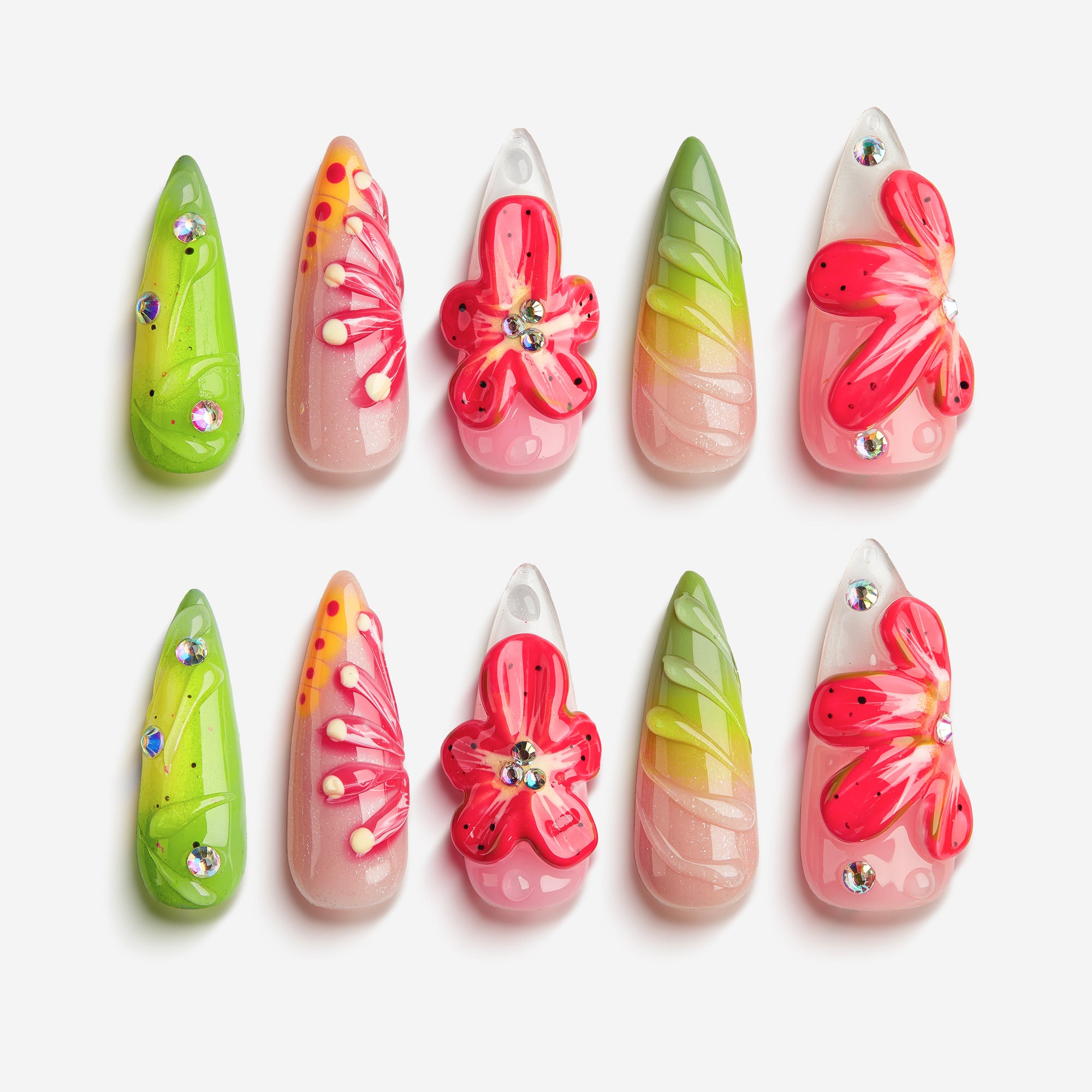 Vibrant Floral Ballet