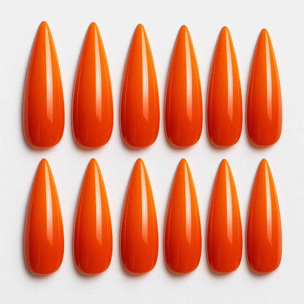 Vibrant Orange Glow