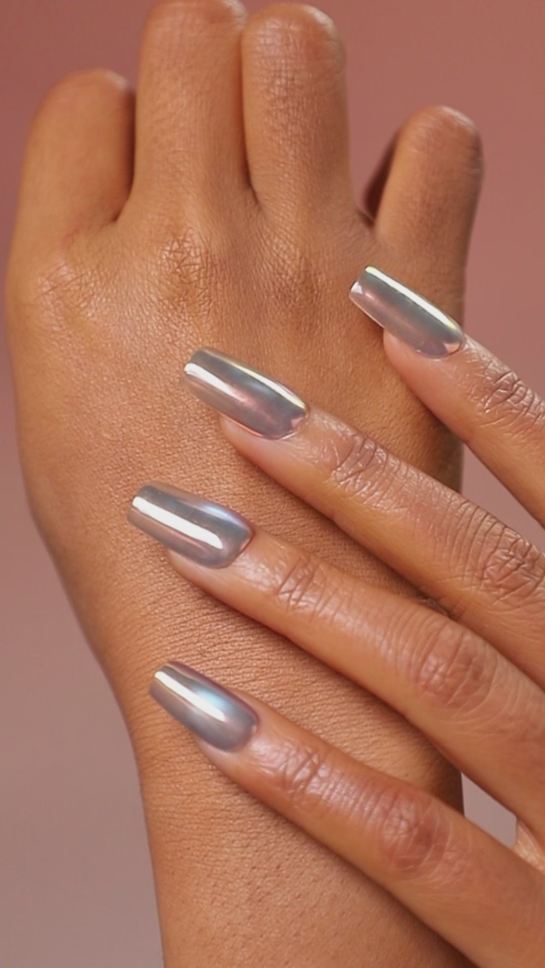 dresup moonbow icing iridescent press on nails